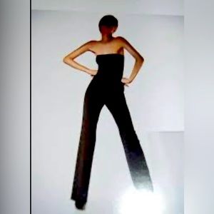 Wolford Tacoma Trousers / jumpsuit black size 44/14 worn twice